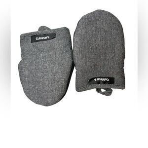 Cuisinart short oven mitts (2) - Gray